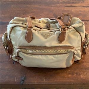 Prada Tessuto Bowler Bag